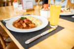 Tages Menu mit Getränk